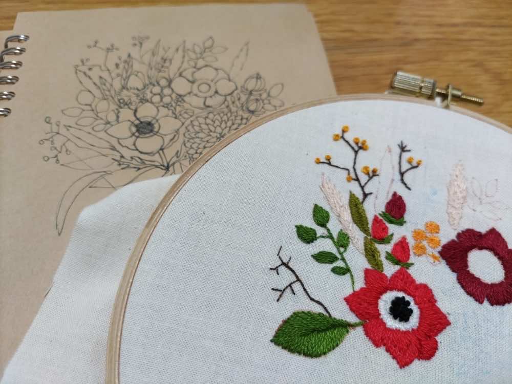 刺繍図案の写し方！スマホや家にあるもので簡単に写せる？
